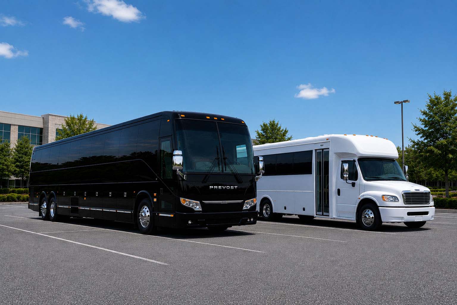 Charter bus rental in Meridian, ID